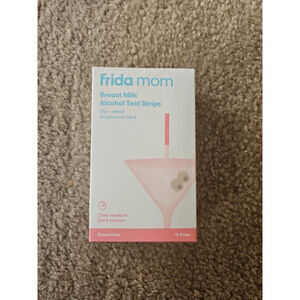 Frida Mom Breast Milk Alcohol Test Strips Dip + Detect 15 Strips Exp 2025/3 NEW